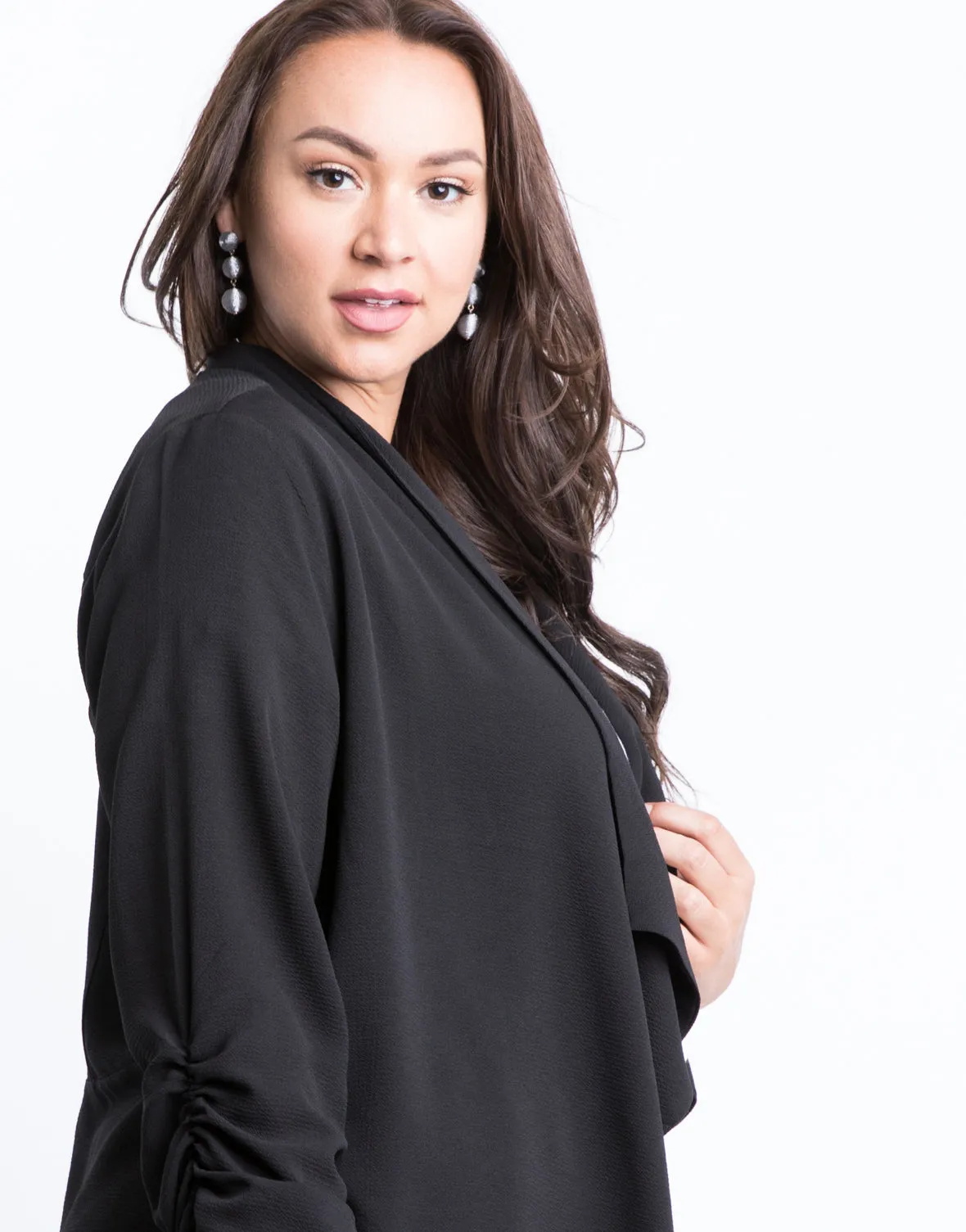 Plus Size Lauren Flowy Cardigan