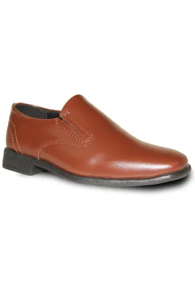 "Andrew" Kids Brown Dress Shoes