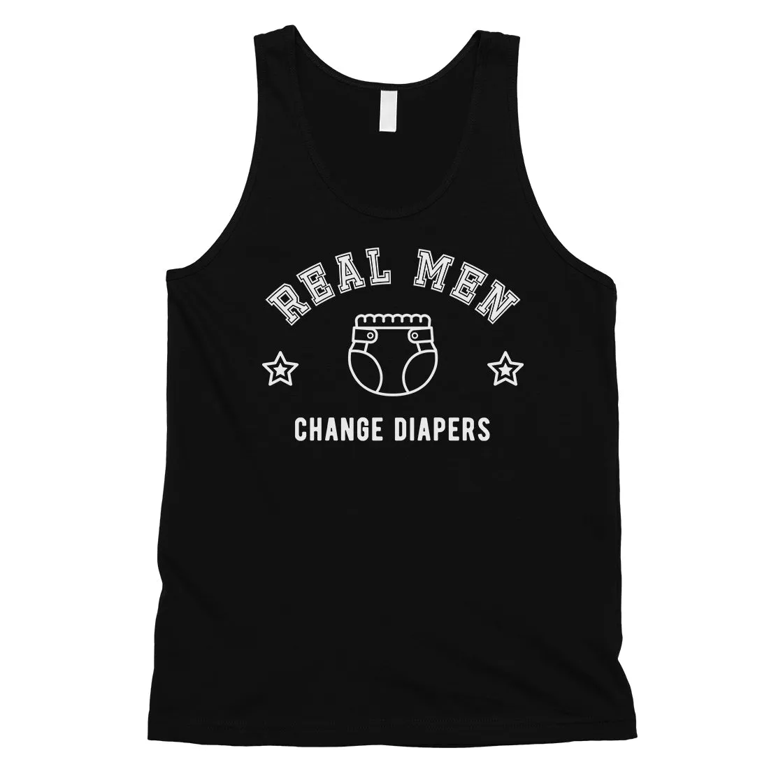 Real Men Change Diapers Mens Reliable Father's Day Sleeveless Top