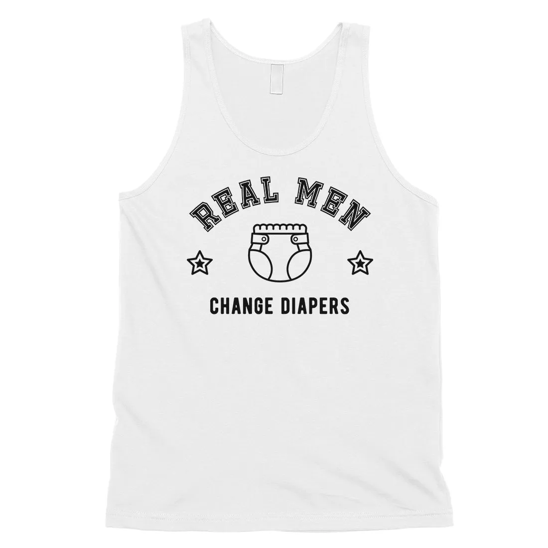 Real Men Change Diapers Mens Reliable Father's Day Sleeveless Top