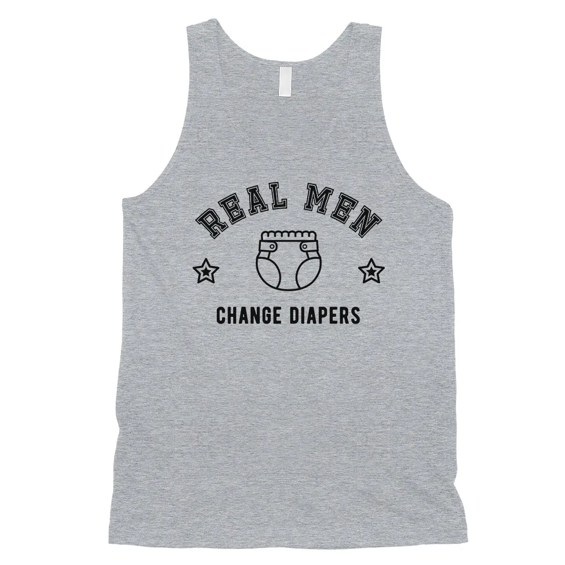 Real Men Change Diapers Mens Reliable Father's Day Sleeveless Top