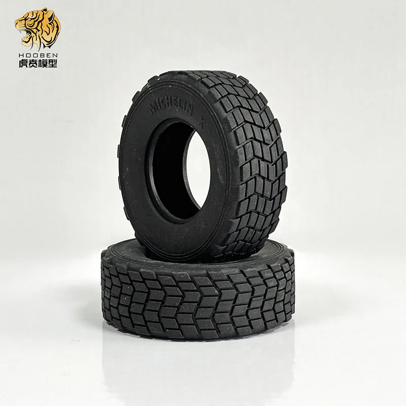 Rubber Tires for All Hooben Wheeled Armored Vehicles 1/16 BTR-4&M1126&HIMARS&OPEL& 1/10 FAUN SLT-56