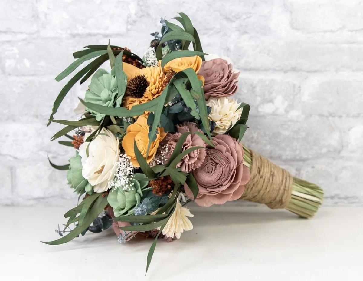 Rustic Chic Bridal Bouquet