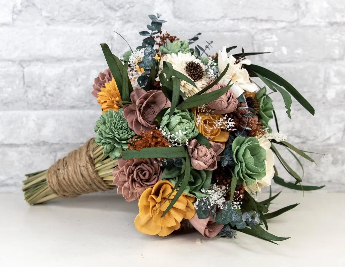 Rustic Chic Bridal Bouquet