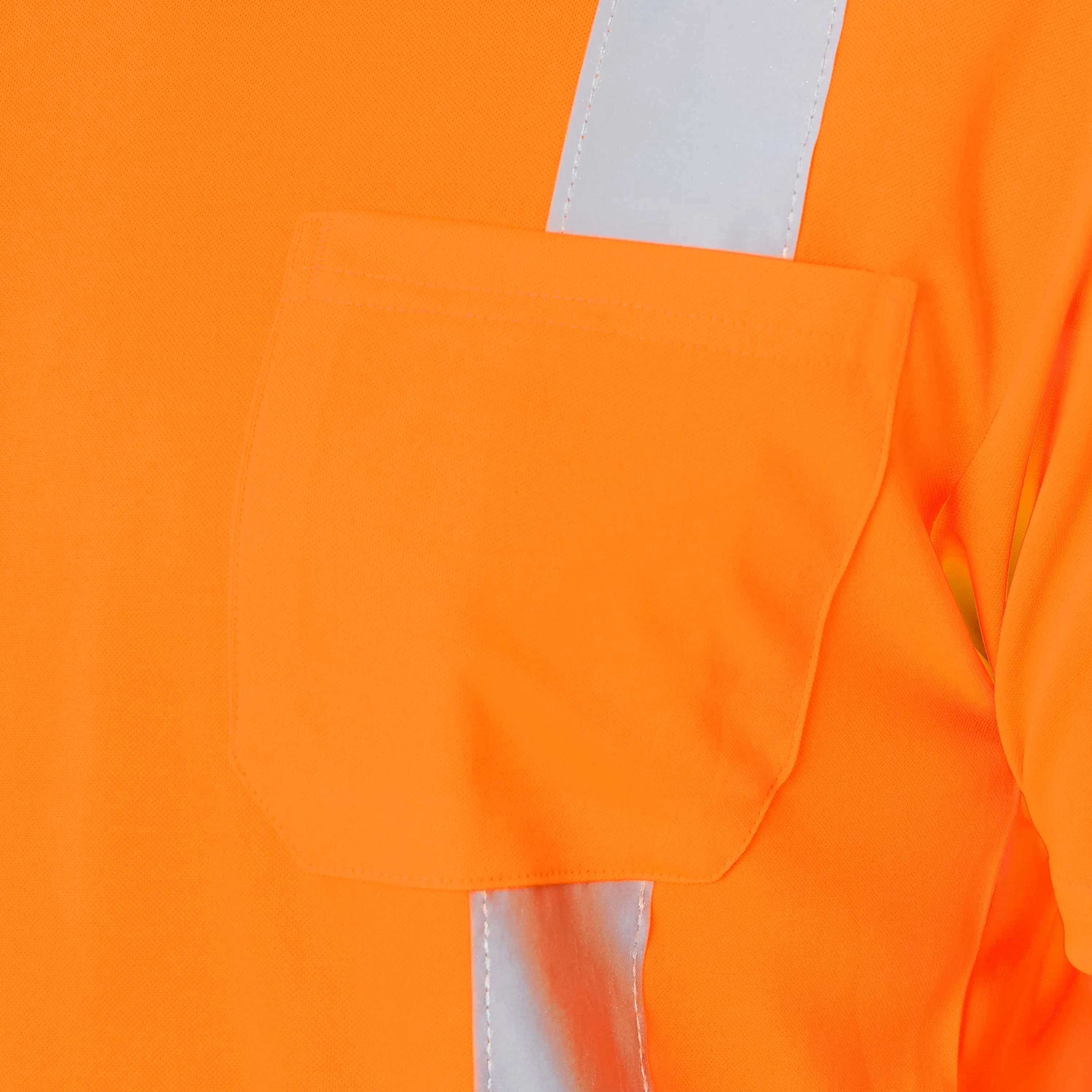 SHORT SLEEVE HIGH VISIBILITY REFLECTIVE SAFETY TEE