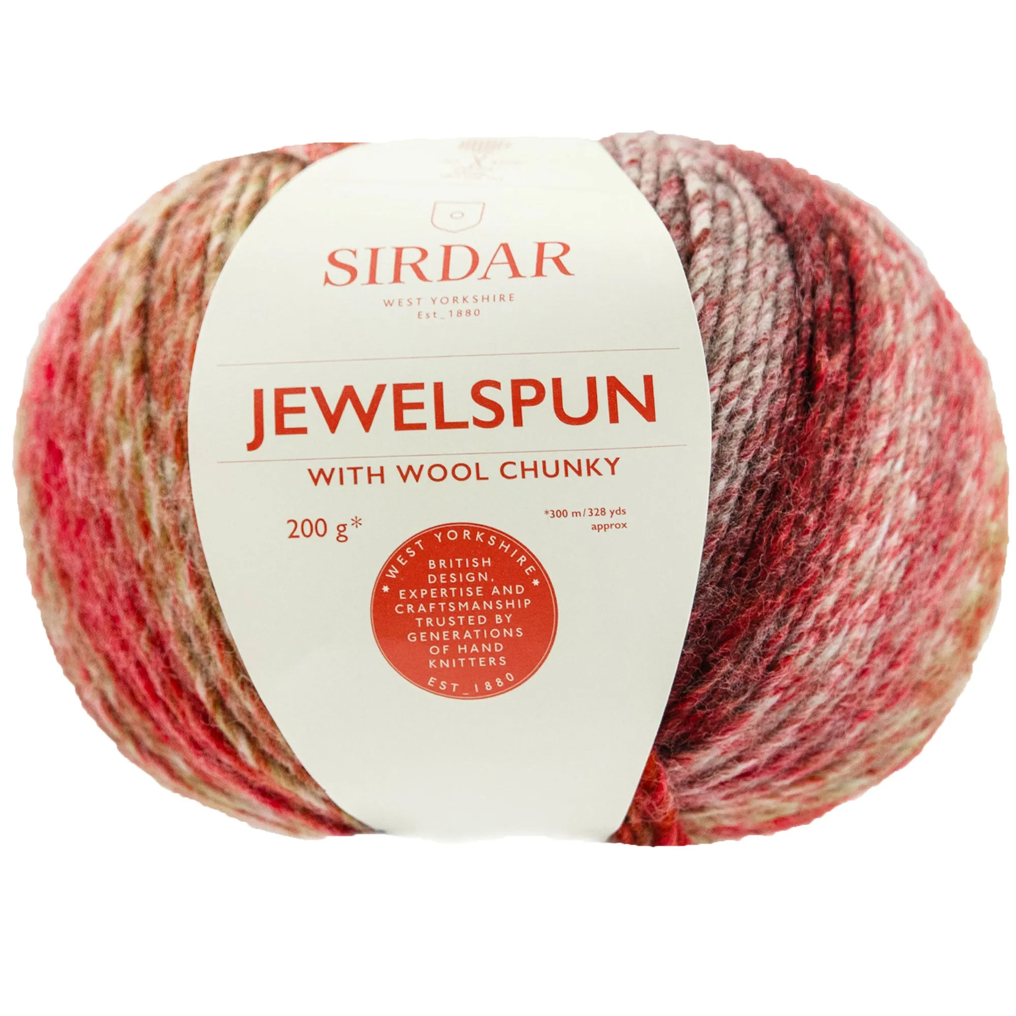 Sirdar Jewelspun with Wool Chunky Yarn - 208 Anemone