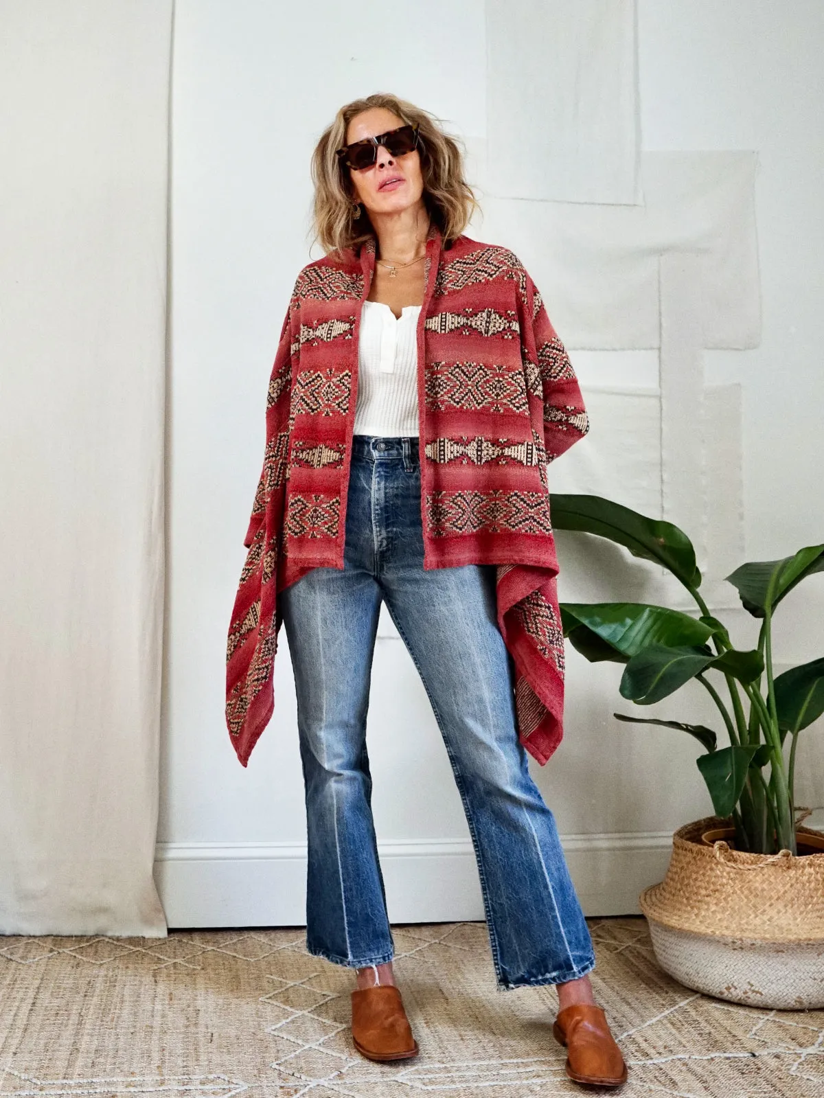 Southwestern Desert Blanket Sweater