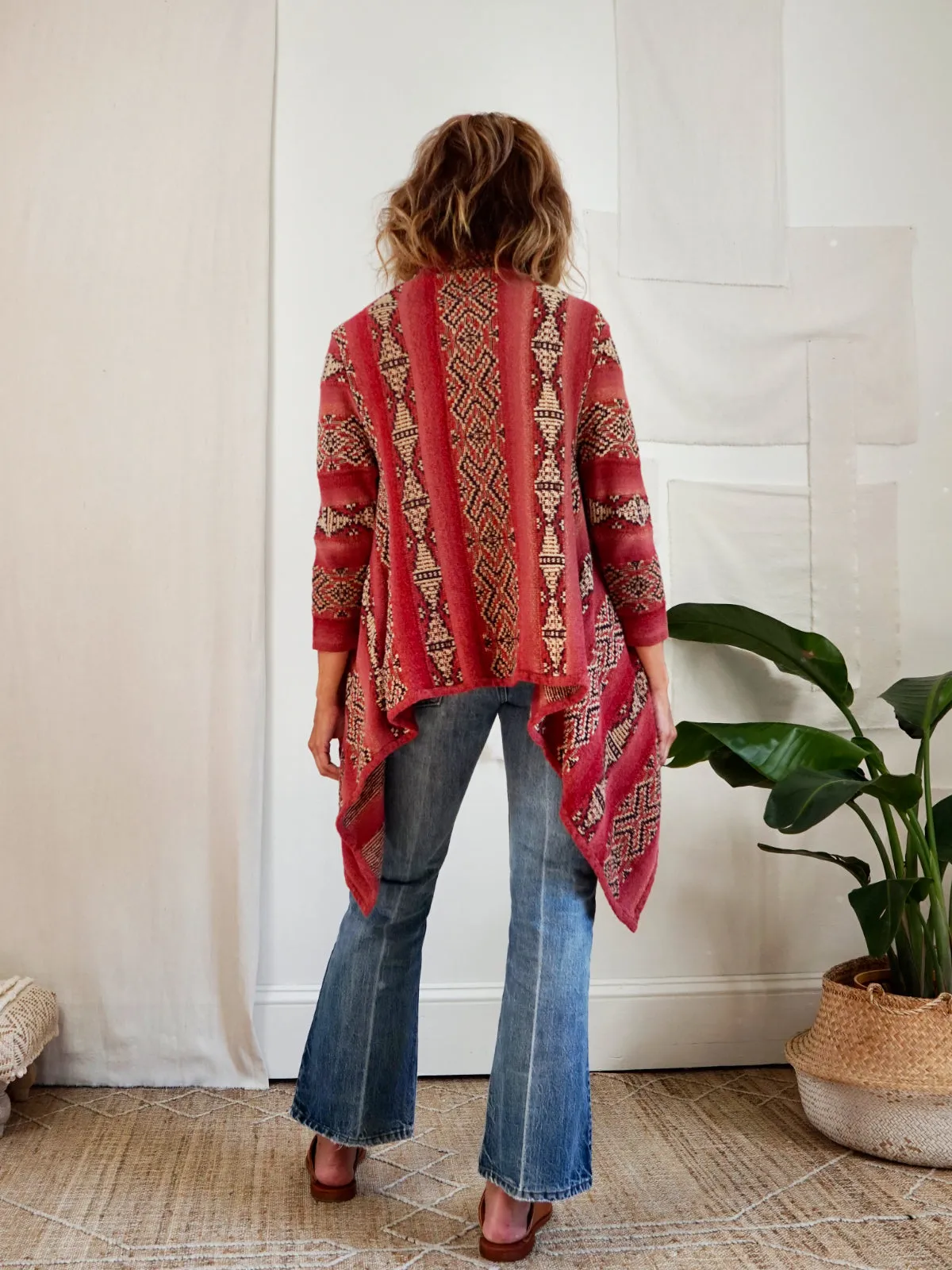 Southwestern Desert Blanket Sweater