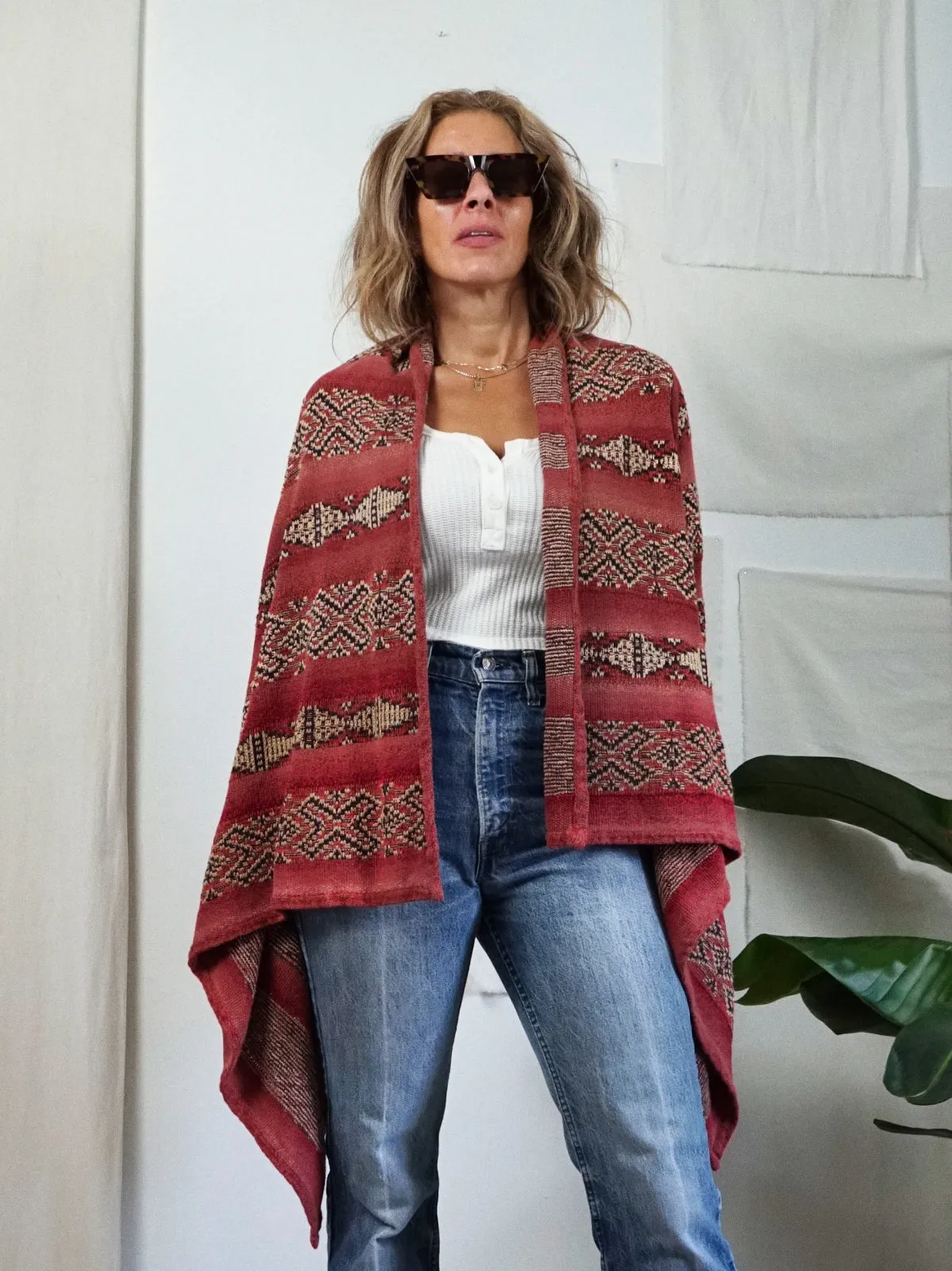 Southwestern Desert Blanket Sweater