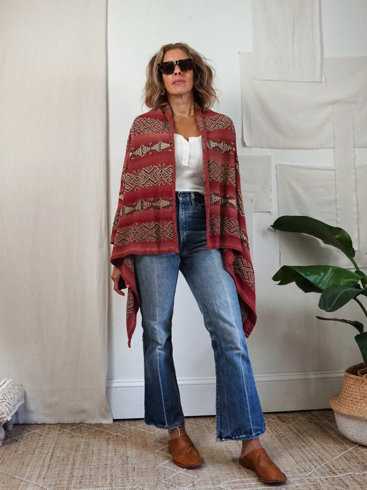 Southwestern Desert Blanket Sweater