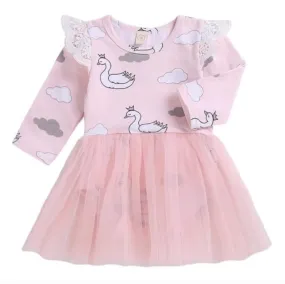 Swan Romper with Romantic Tutu #1000272