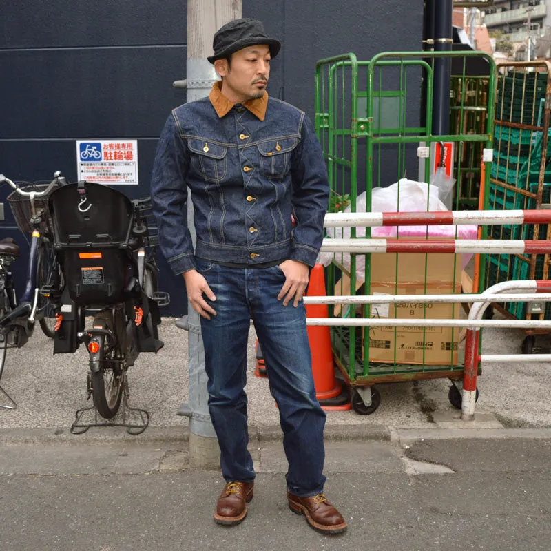 TCB jeans "Storm Cats Jacket" 14.6oz Blanket Denim Jacket