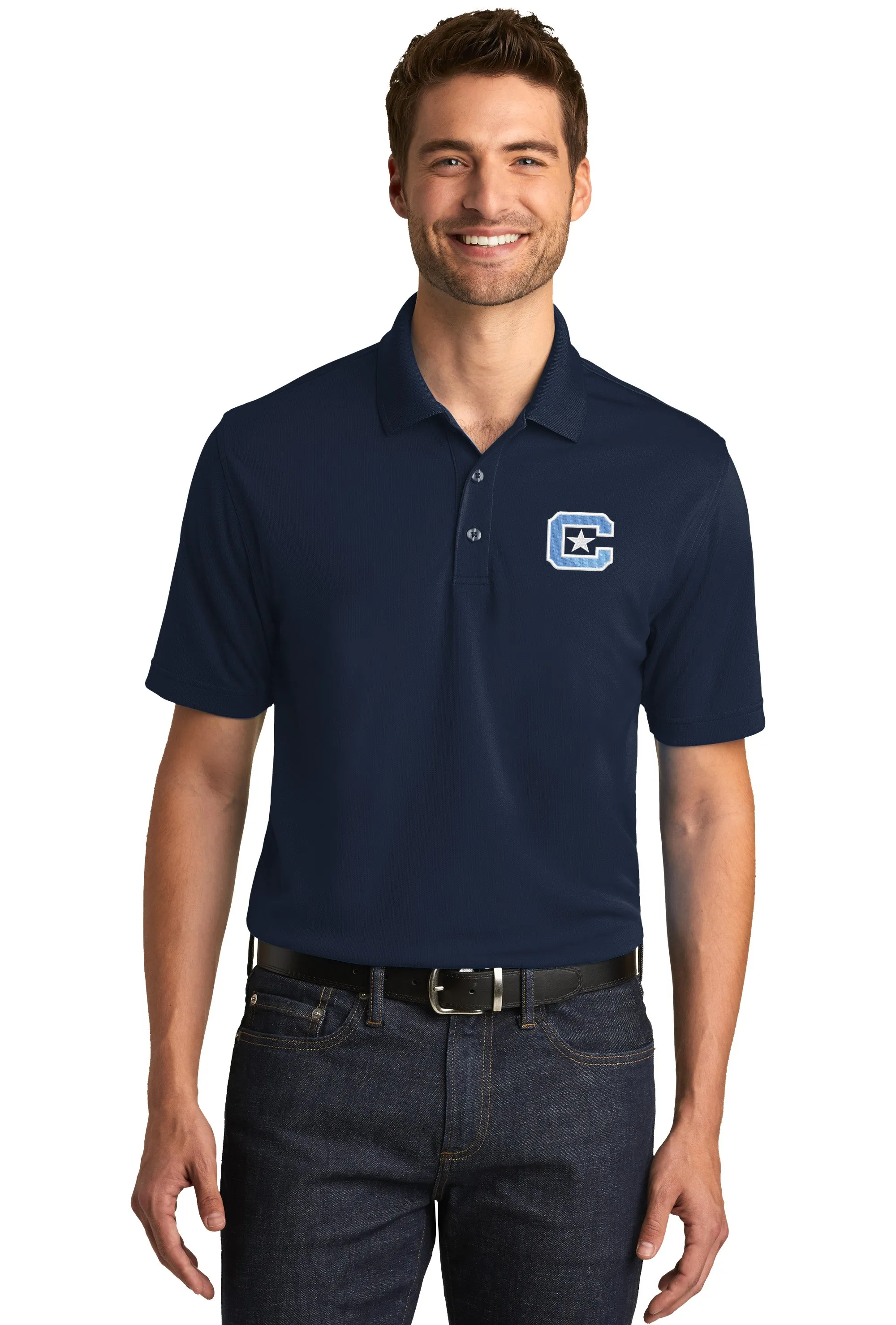 The Citadel Block C UV Micro-Mesh Polo Shirt