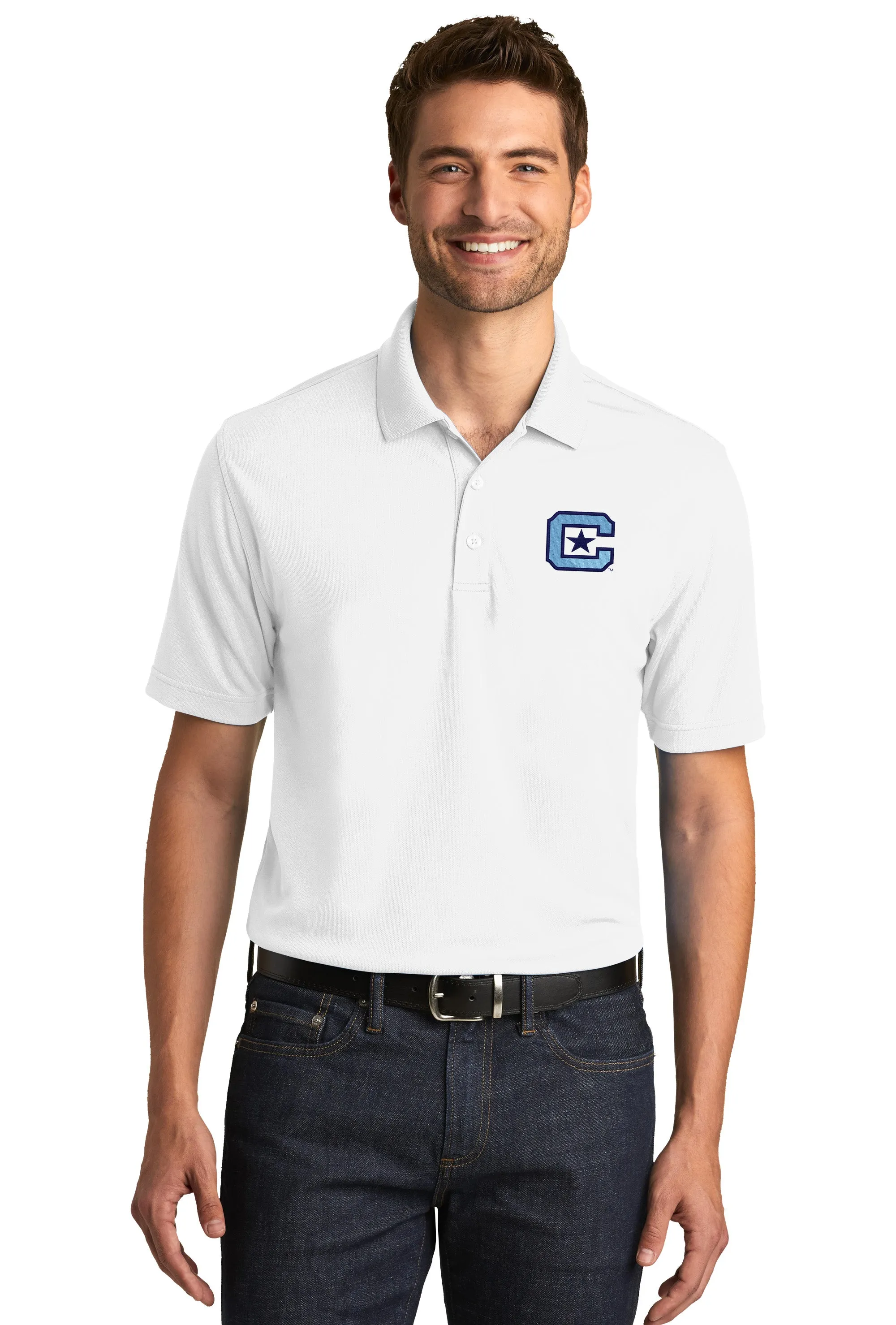 The Citadel Block C UV Micro-Mesh Polo Shirt