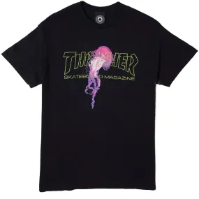 Thrasher Atlantic Drift T-Shirt - Black