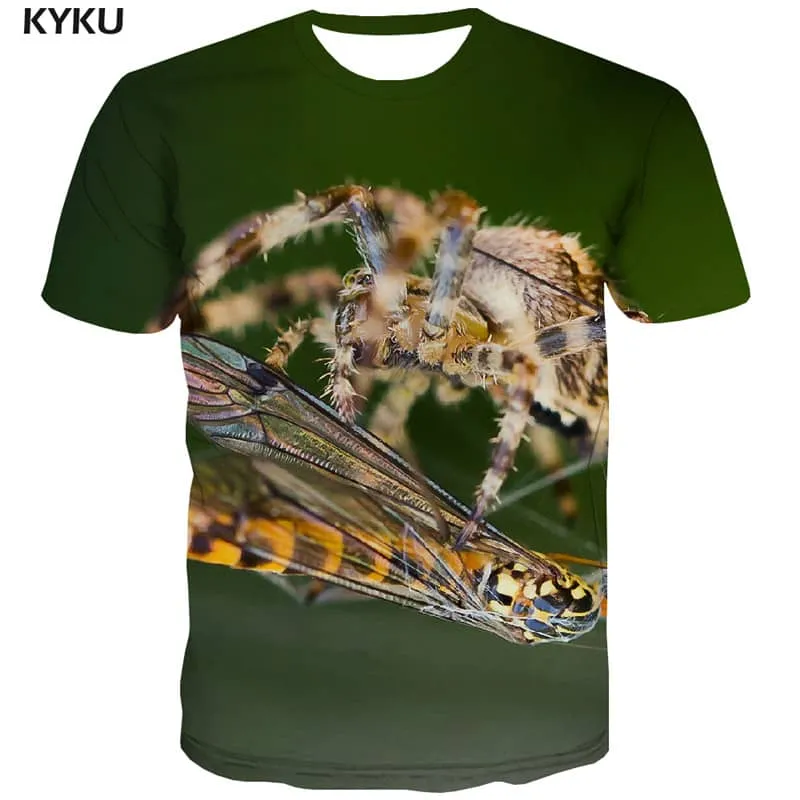 tshirt insect t shirt 3D plant man beautiful art costume Cool