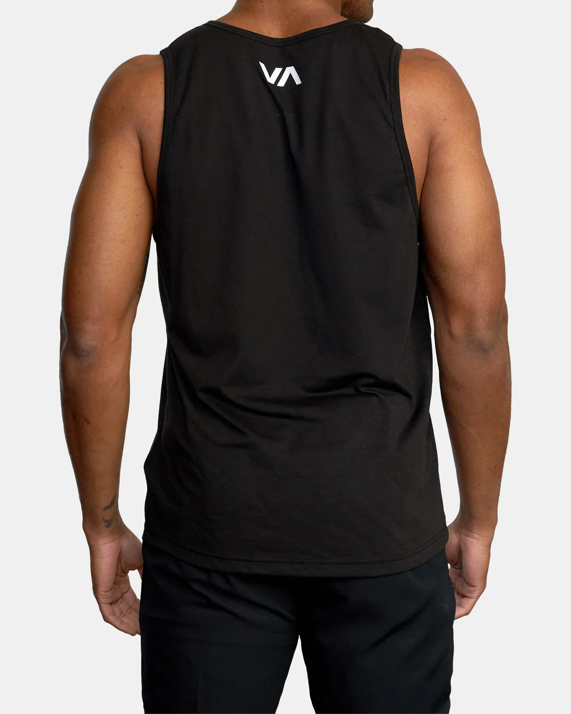 VA RVCA Blur Performance Tank Top - Black