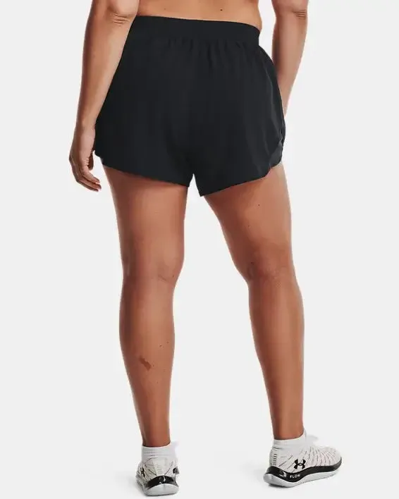 Women's Fly-By 2.0 Shorts - Black/Reflective