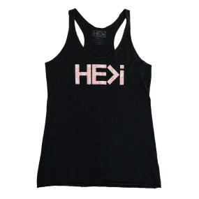 WOMEN'S TIARE LOGO TANK IN VINTAGE BLACK