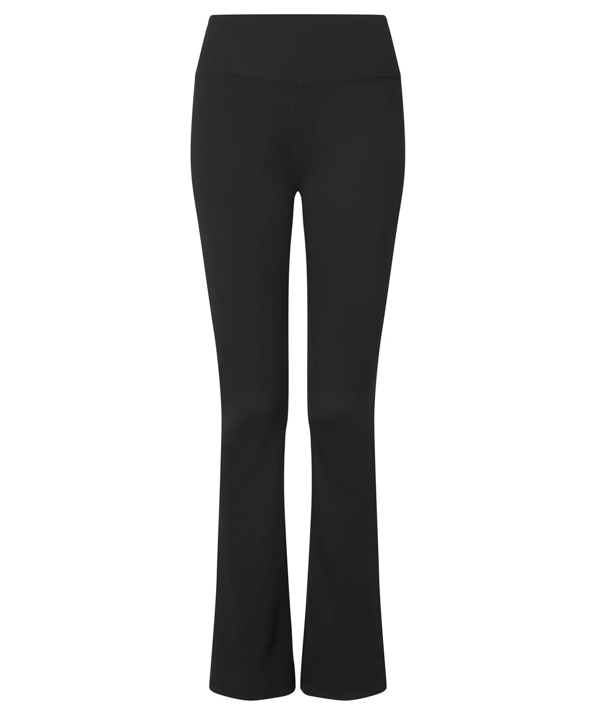 Womens TriDri® recycled flare leggings | Black